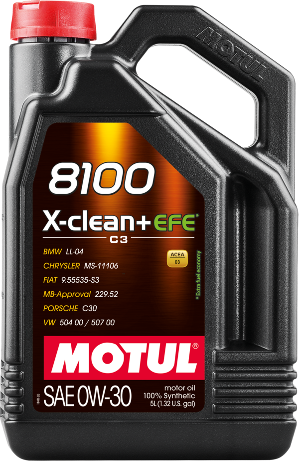 MOTUL 8100 X-CLEAN+ EFE 0W-30 5L
