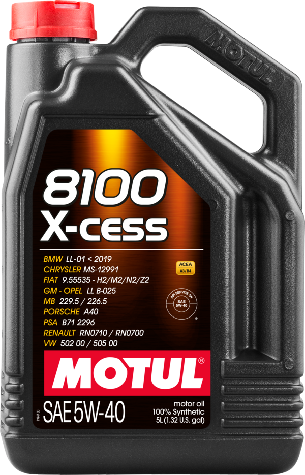 MOTUL 8100 X-CESS 5W-40 5L