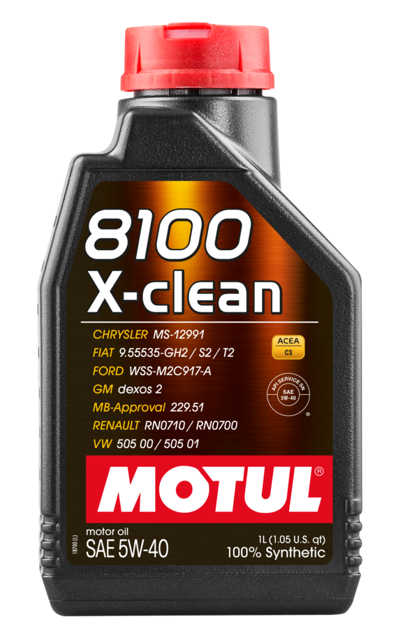 MOTUL 8100 X-CLEAN 5W-40 1L