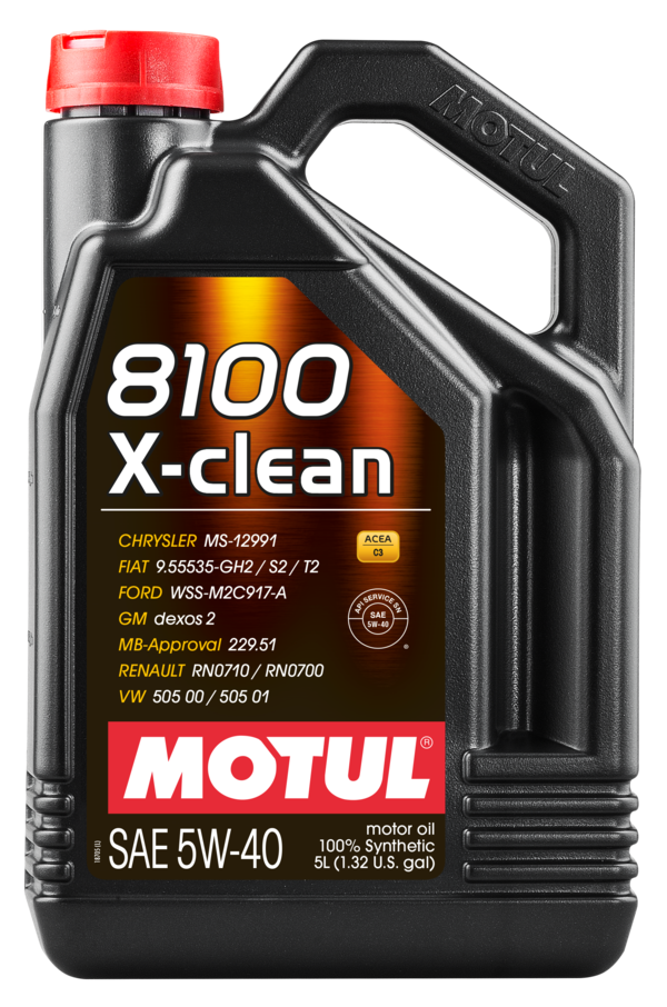 MOTUL 8100 X-CLEAN 5W-40 5L