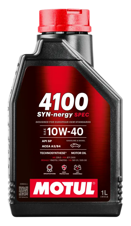 MOTUL 4100 SYN-NERGY SPEC 10W-40 1L