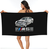 toalla de playa BMW E60 M5 V10