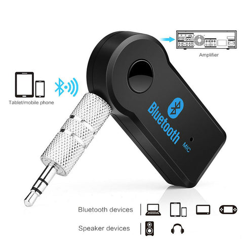 Adaptador receptor inalámbrico 2 en 1 con Bluetooth