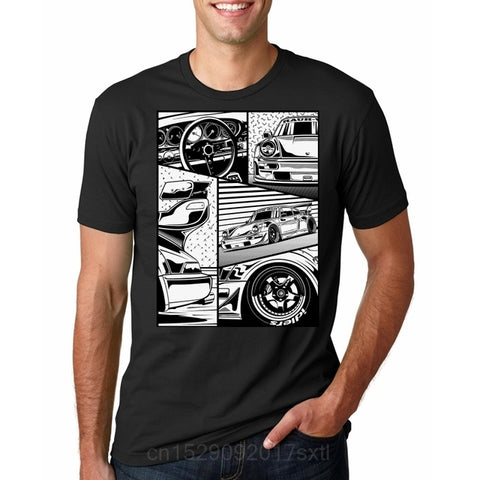 Camiseta verano Porsche 911