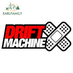 Stickers drift machine 13 cm x 5.8 cm