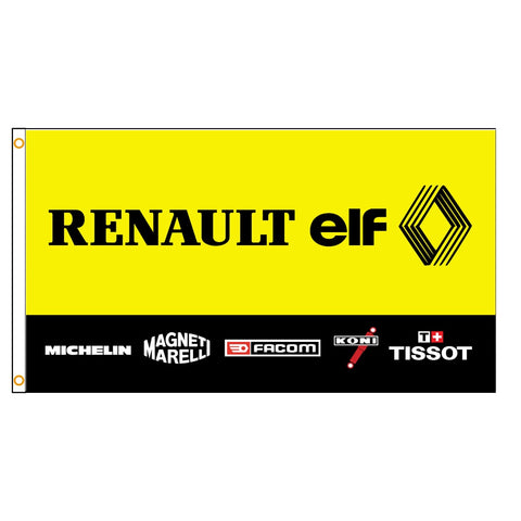bandera equipo Renault ELF