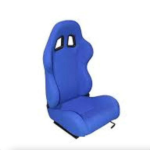 asiento semi-baquet azul