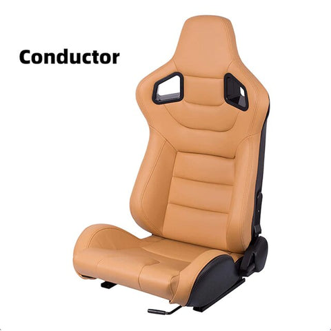 asiento semi-baquet tipo recaro beige